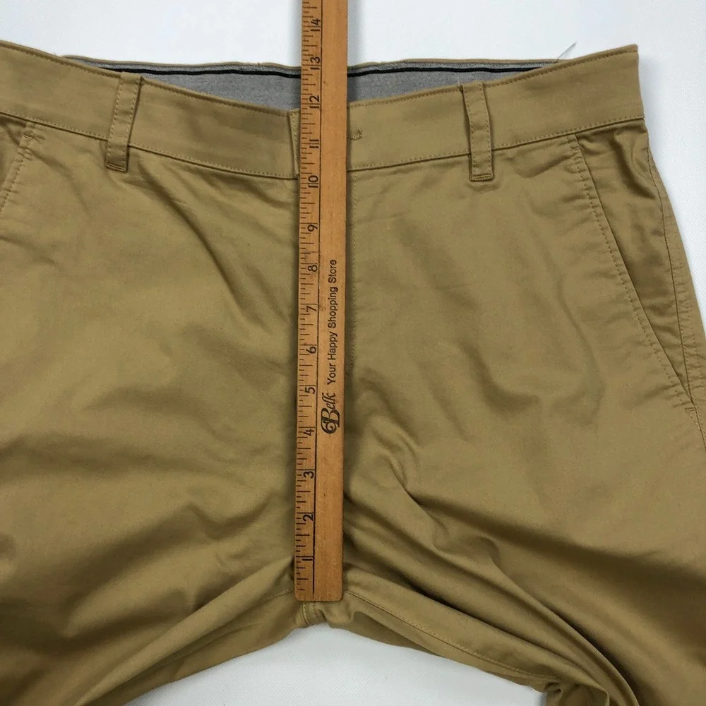 Nike Dri-FIT UV Chino Golf Pants Mens 32x29 Khaki Brown Slim Fit